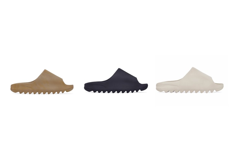 adidas YEEZY SLIDE 最新配色「ONYX」、「OCHRE」與「PURE」發售情報公開