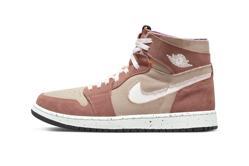 率先預覽 Air Jordan 1 High Zoom CMFT 全新配色「Fossil Stone」官方圖輯