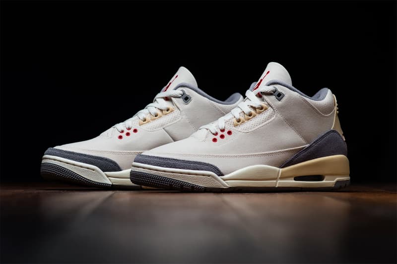 率先近賞 Air Jordan 3 最新配色「Muslin」