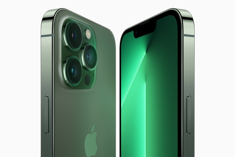 Apple 發佈會－全新配色外觀 iPhone 13「綠色」及 iPhone 13 Pro「松嶺青色」正式登場
