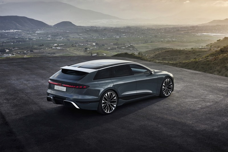 Audi 展示全新 A6 Avant E-Tron 概念旅行車