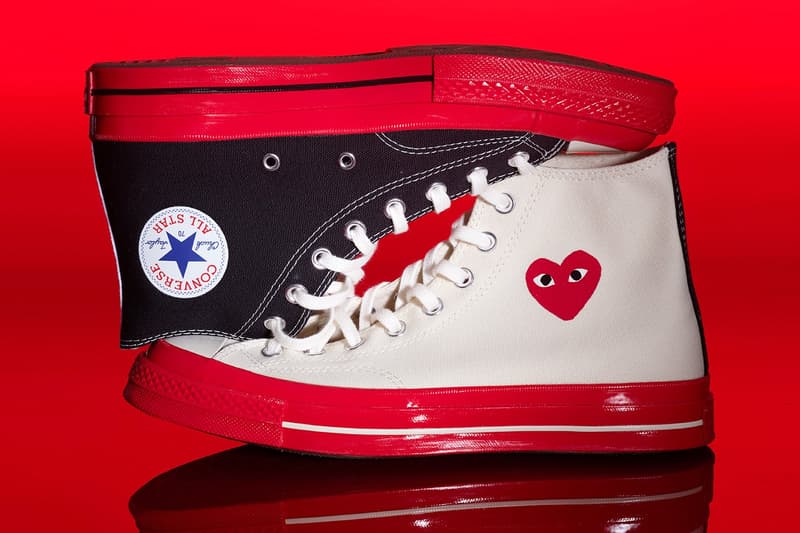 COMME des GARÇONS PLAY x Converse Chuck 70 最新回聯名系列登場