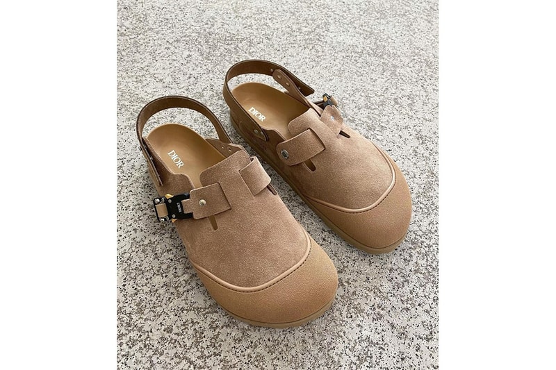 率先近賞 Dior x Birkenstock 棕色聯名鞋款