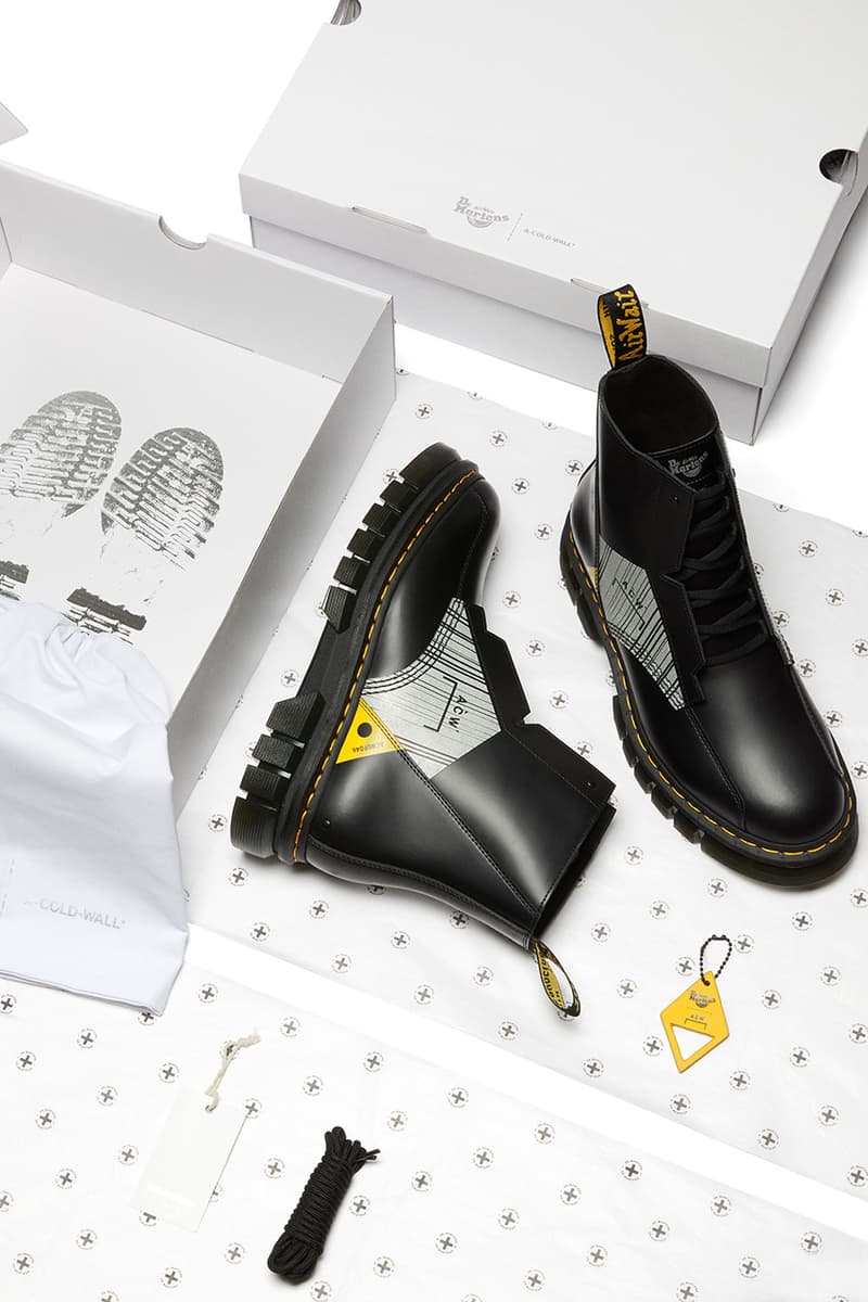 A-COLD-WALL* x Dr. Martens Rikard 最新聯乘鞋款系列正式登場
