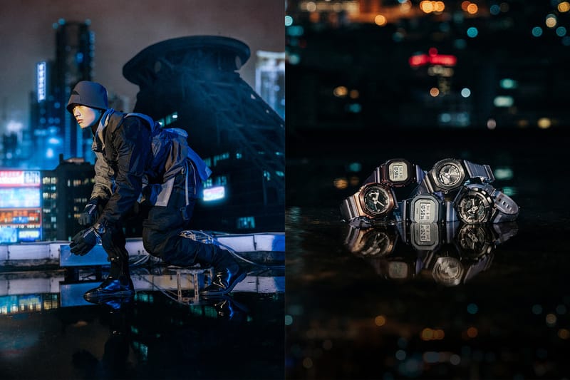 未來都市時計，G-SHOCK 推出最新 Midnight Fog 系列錶款
