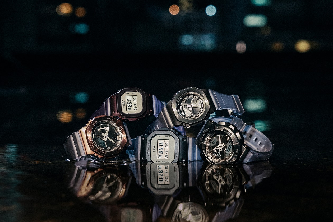 未來都市時計，G-SHOCK 推出最新 Midnight Fog 系列錶款