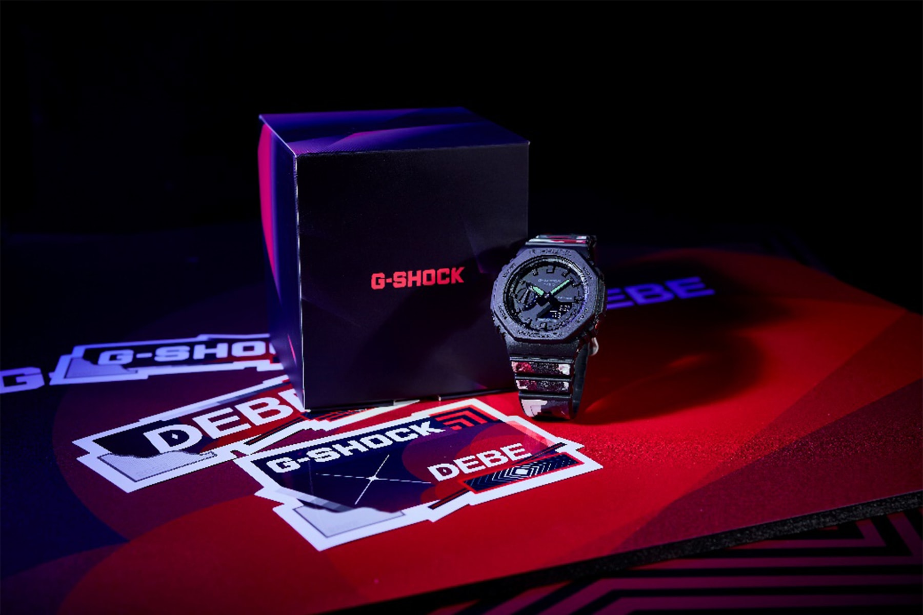 G-Shock 攜手台灣塗鴉藝術家 DEBE 打造聯名錶款與展覽