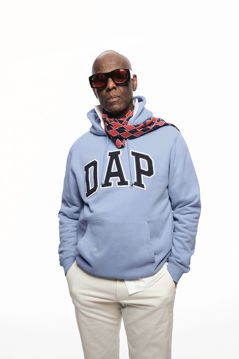 Gap 再攜手哈林服裝傳奇 Dapper Dan 推出全新「DAP」系列連帽衫