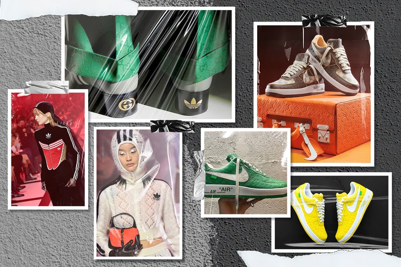 多角度對比 Gucci x adidas 與 Louis Vuitton x Nike｜時裝屋與運動品牌聯名新紀元