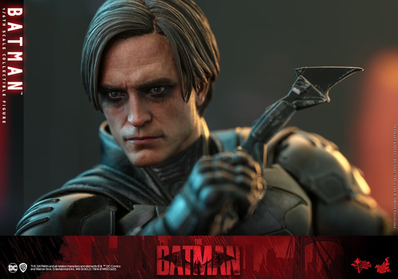 Hot Toys 推出最新 1:6 比例 Robert Pattinson 版本 DC《蝙蝠俠 The Batman》雕塑模型