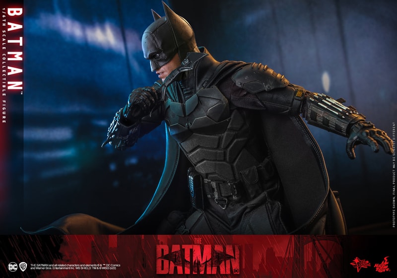 Hot Toys 推出最新 1:6 比例 Robert Pattinson 版本 DC《蝙蝠俠 The Batman》雕塑模型