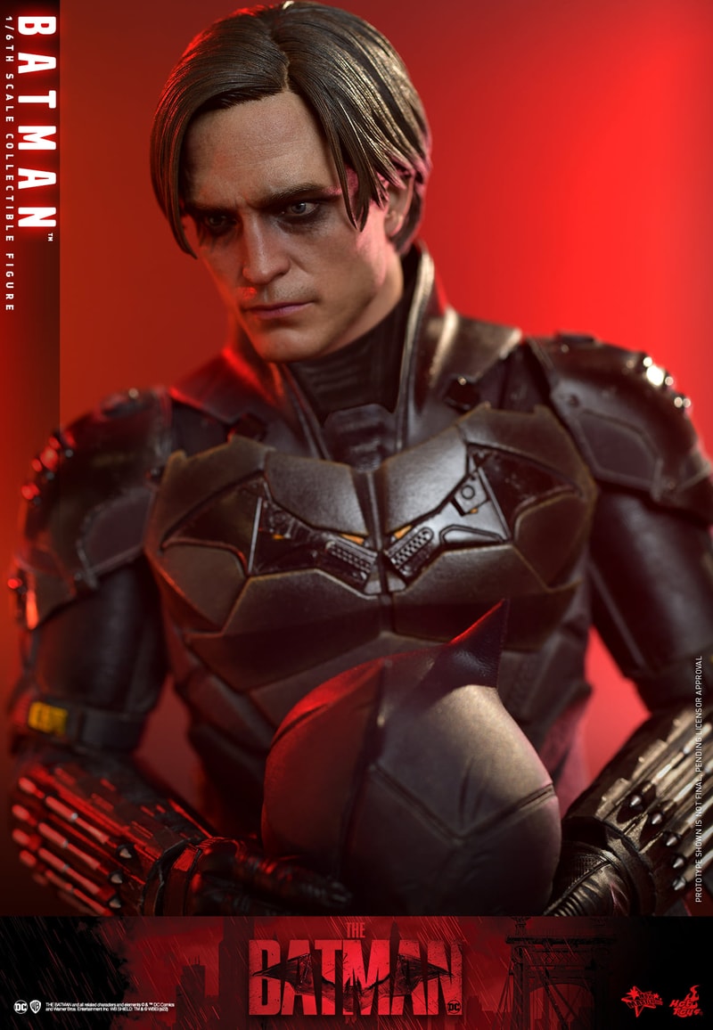 Hot Toys 推出最新 1:6 比例 Robert Pattinson 版本 DC《蝙蝠俠 The Batman》雕塑模型