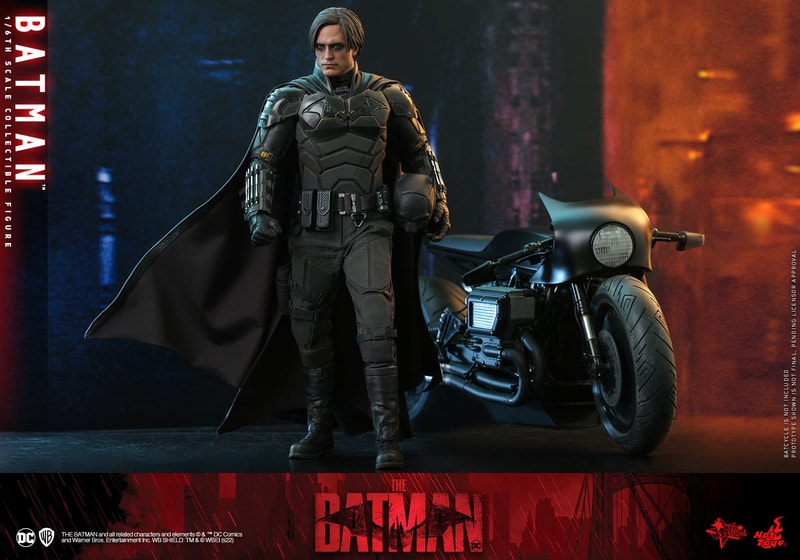 Hot Toys 推出最新 1:6 比例 Robert Pattinson 版本 DC《蝙蝠俠 The Batman》雕塑模型