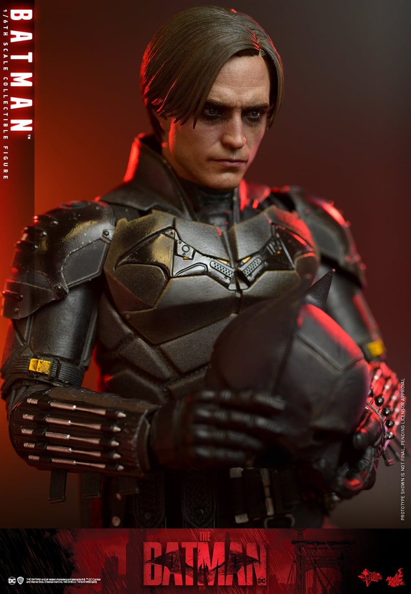 Hot Toys 推出最新 1:6 比例 Robert Pattinson 版本 DC《蝙蝠俠 The Batman》雕塑模型