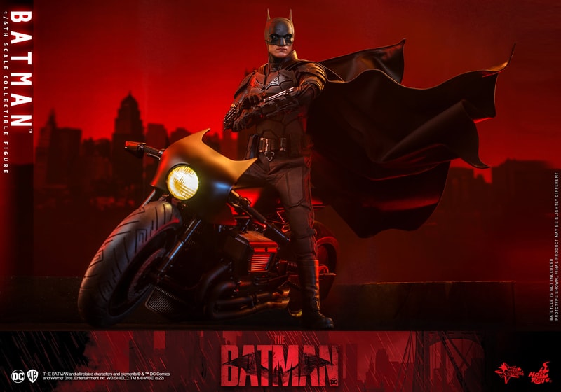 Hot Toys 推出最新 1:6 比例 Robert Pattinson 版本 DC《蝙蝠俠 The Batman》雕塑模型