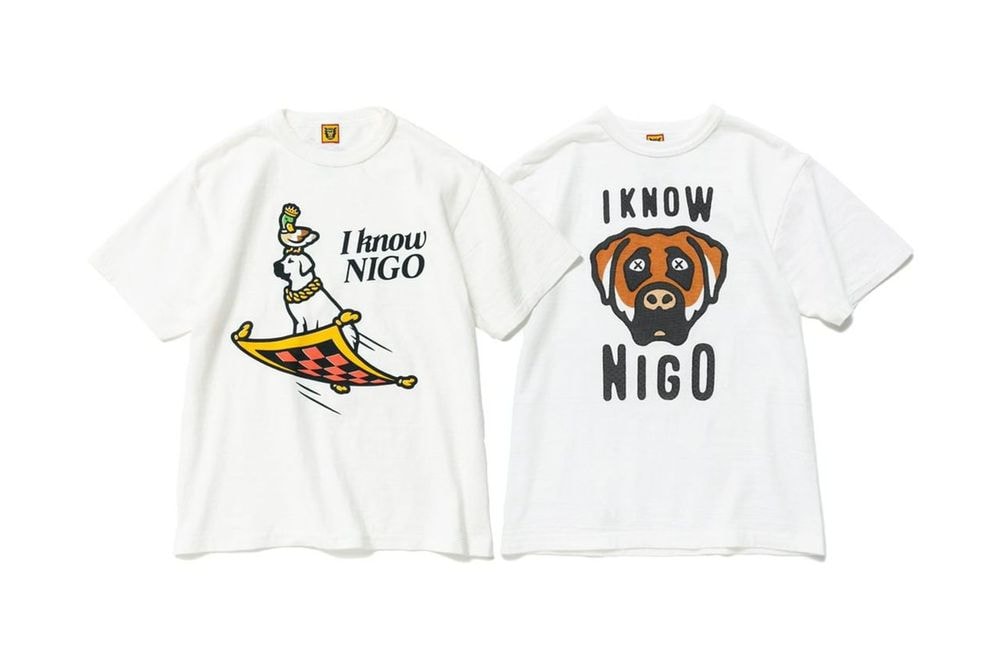 HUMAN MADE 正式發佈 NIGO 最新專輯《I Know NIGO》紀念 T-Shirt