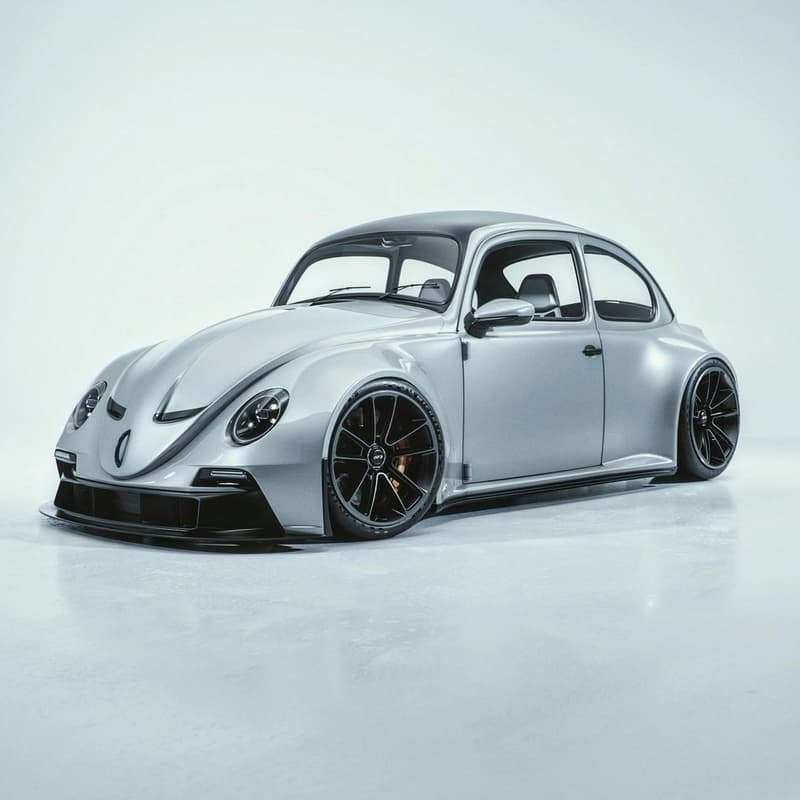 Khyzyl Saleem 打造 Porsche 911 GT3 樣式豪改「暴力龜」Volkswagen Beetle