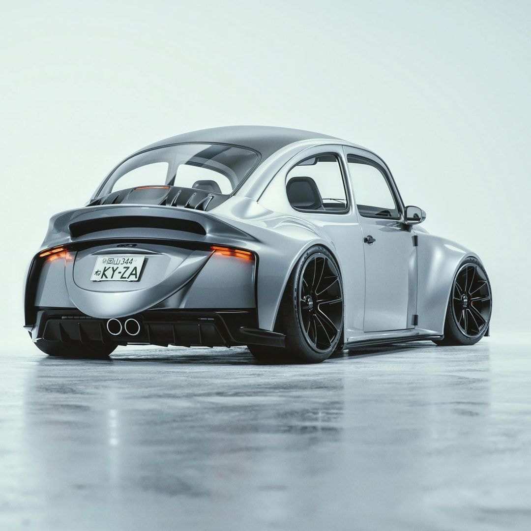 Khyzyl Saleem 打造 Porsche 911 GT3 樣式豪改「暴力龜」Volkswagen Beetle
