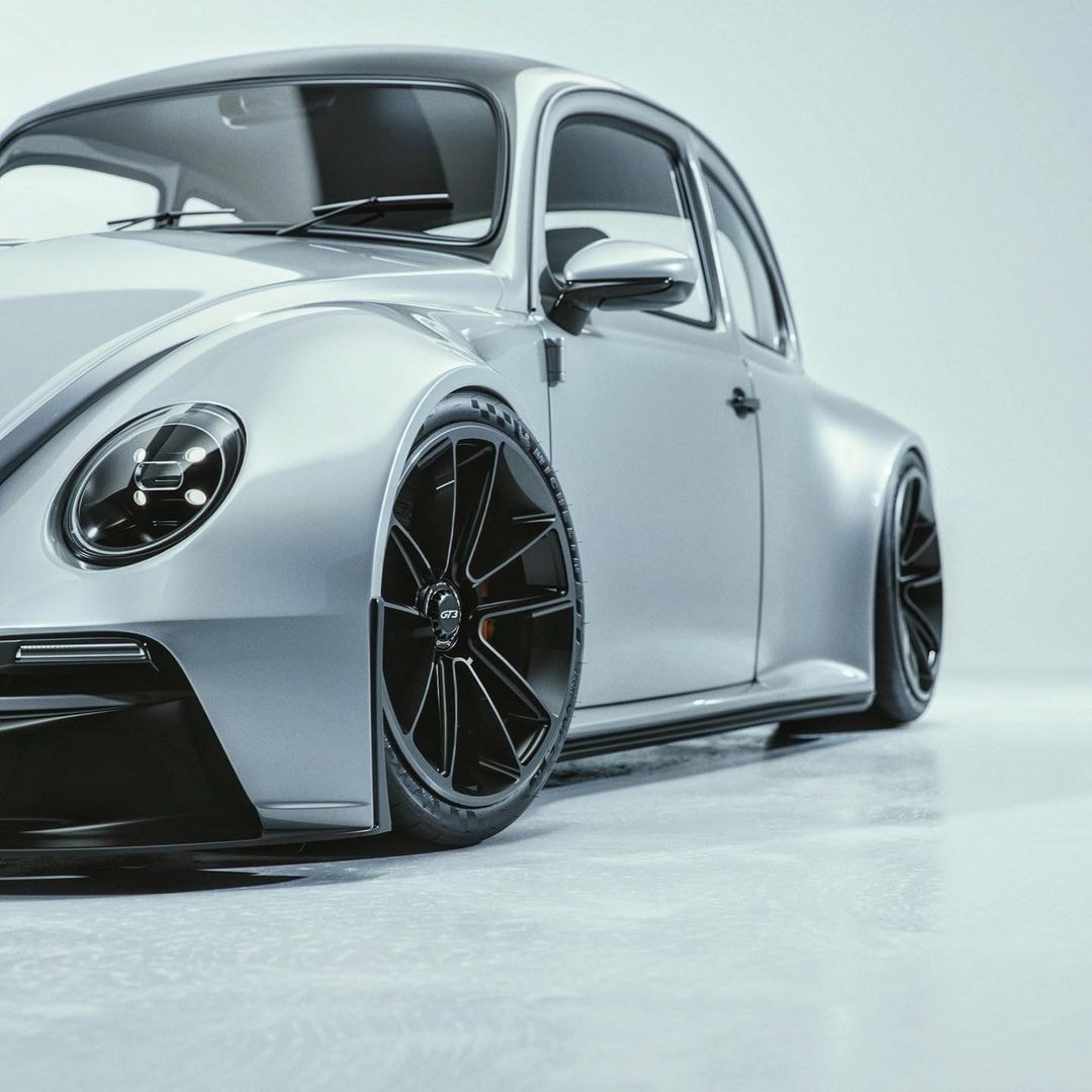 Khyzyl Saleem 打造 Porsche 911 GT3 樣式豪改「暴力龜」Volkswagen Beetle