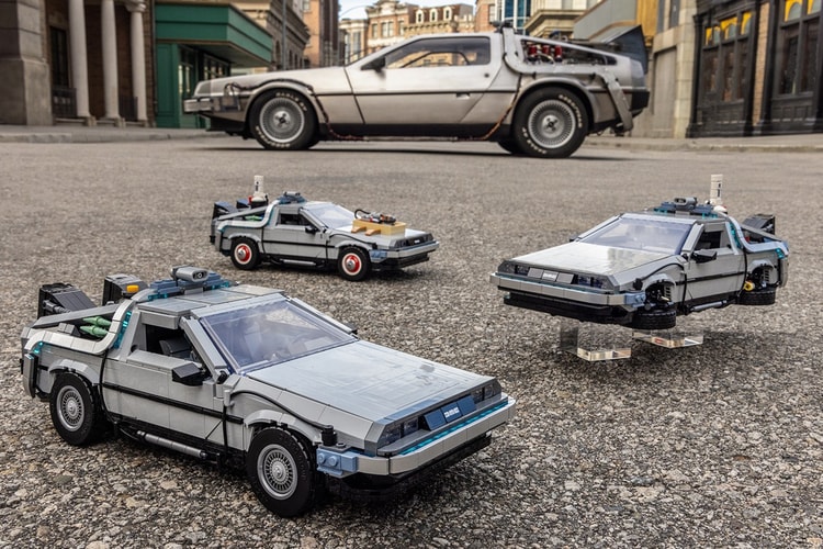 LEGO 實體化《Back To The Future》經典 DeLorean 車款積木模型