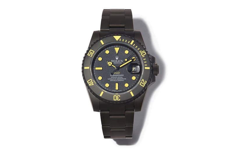 MAD Paris 推出全新 Rolex Submariner「Bumblebee」定製錶款