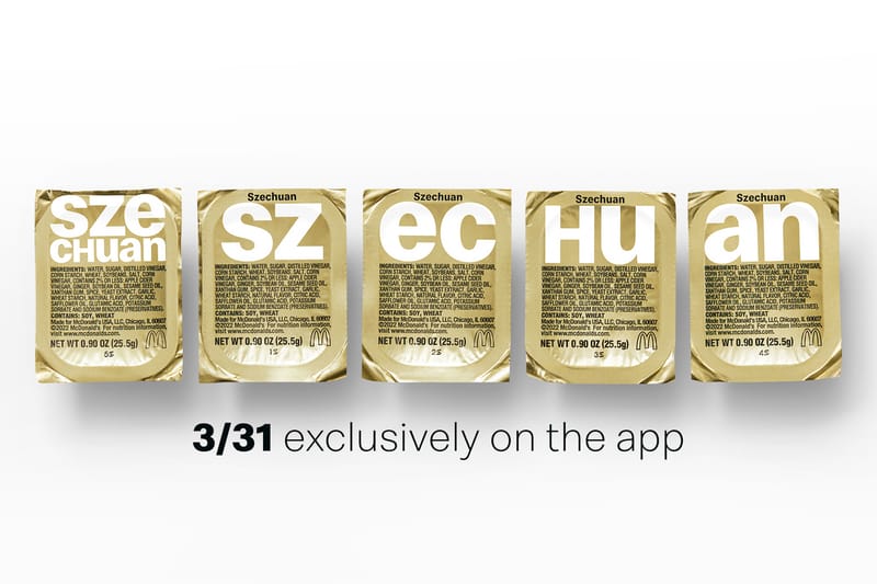 McDonald’s 突襲宣布「Szechuan Sauce 木蘭四川辣醬」即將限定回歸