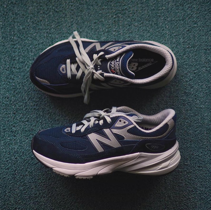 New Balance 990v6 最新旗艦鞋款「Navy」配色率先曝光