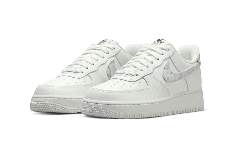 Nike Air Force 1 最新配色「White Paisley」發佈