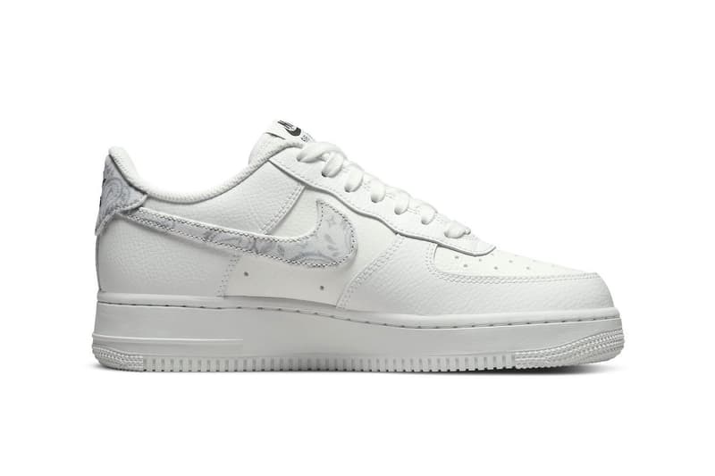 Nike Air Force 1 最新配色「White Paisley」發佈