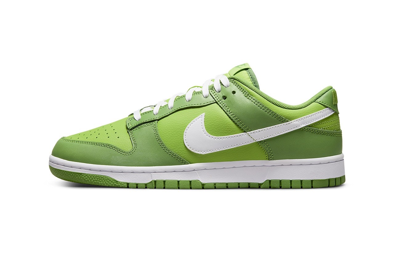 率先近賞 Nike Dunk Low 最新「草綠色」鞋款官方圖輯