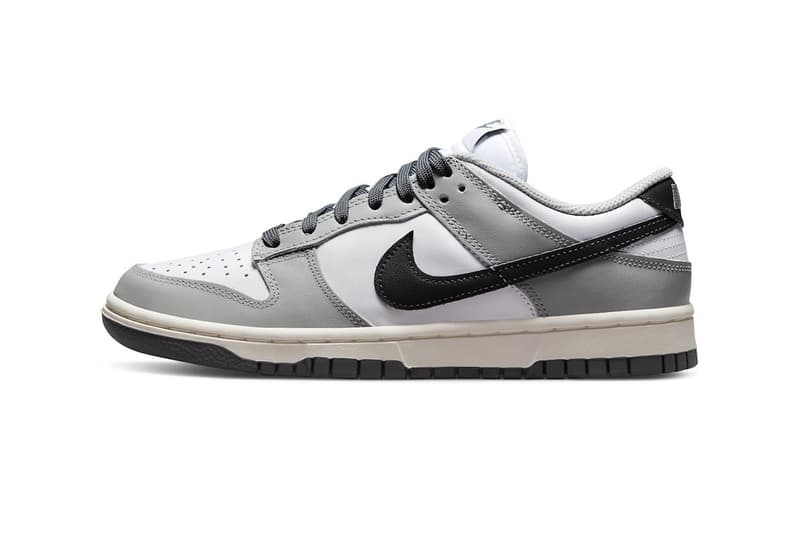 Nike Dunk Low 最新灰魂配色「Light Smoke Grey」率先曝光