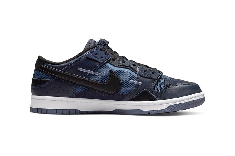 Nike Dunk Low Scrap 最新配色「Black/Navy」官方圖輯正式發佈