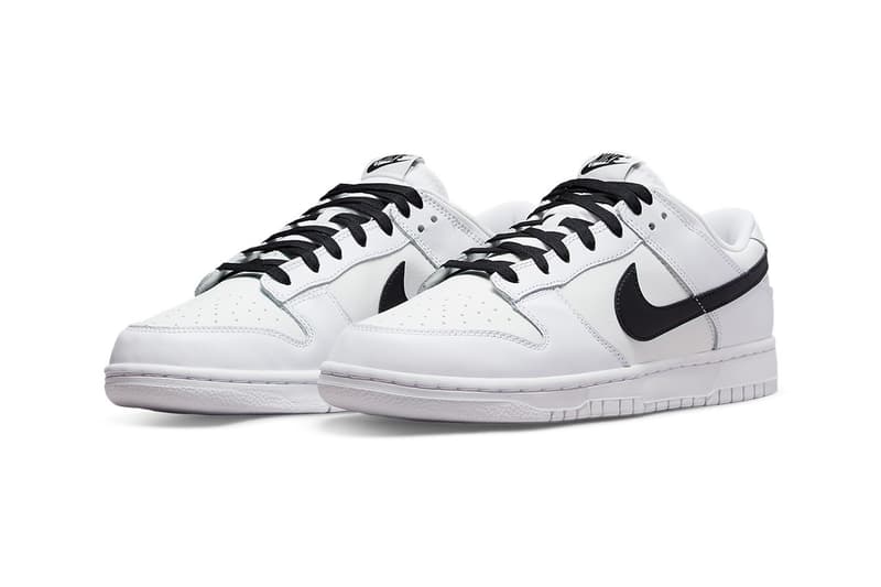 Nike Dunk Low 最新白黑配色「Reverse Panda」率先曝光