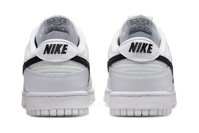 Nike Dunk Low 最新白黑配色「Reverse Panda」率先曝光