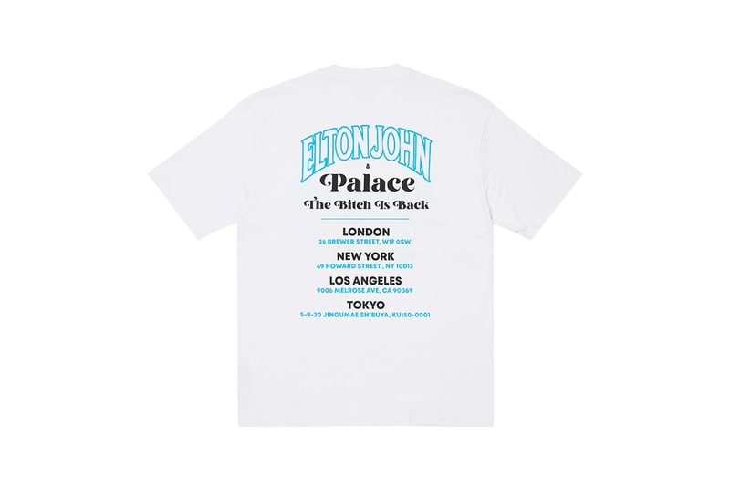 Palace x Elton John x Bravado 最新聯乘系列正式登場
