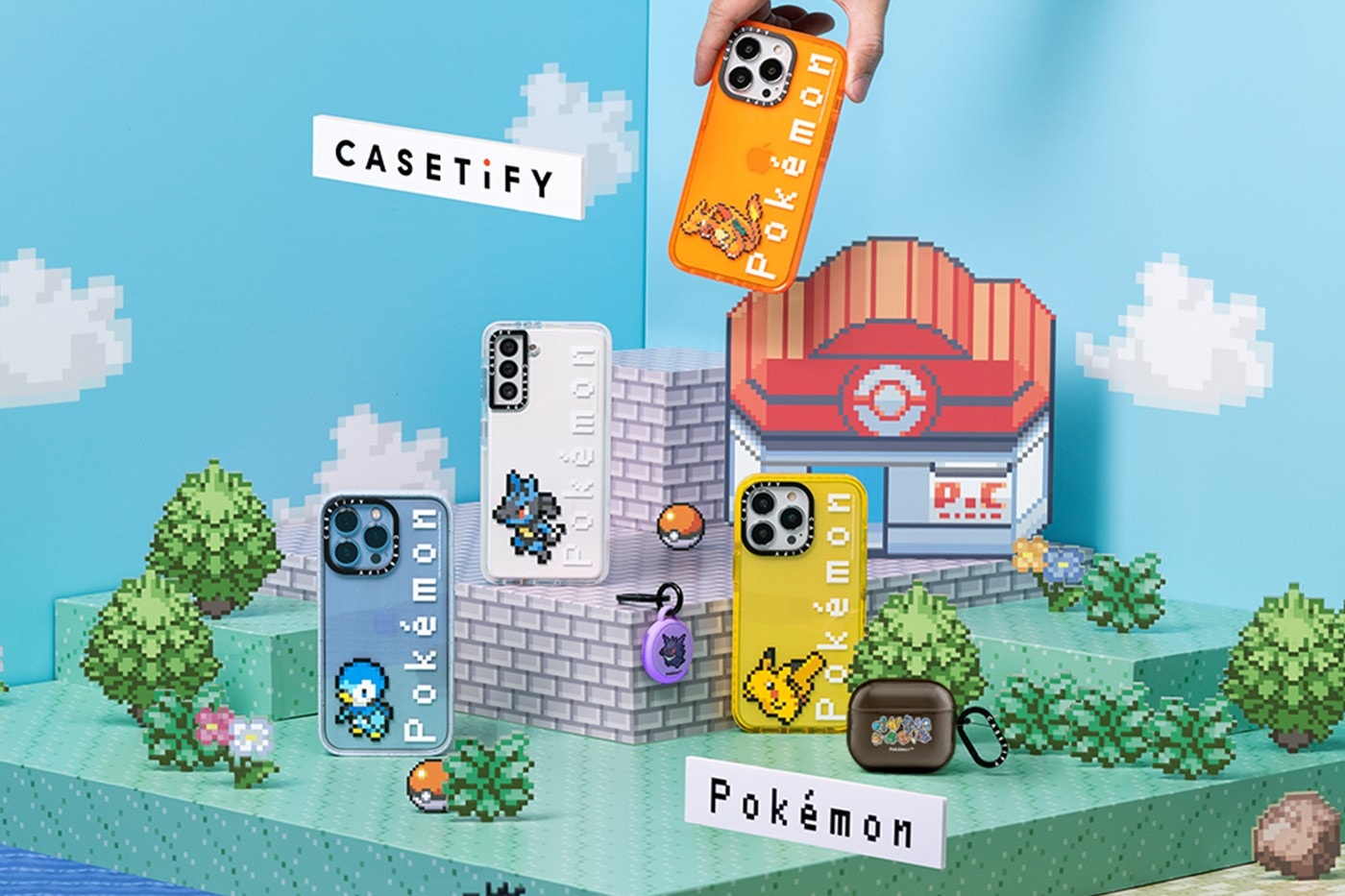 Pokémon x CASETiFY 最新懷舊「Pixel Art」聯名系列發布