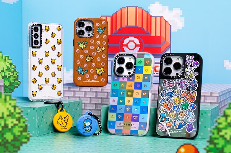 Pokémon x CASETiFY 最新懷舊「Pixel Art」聯名系列發布