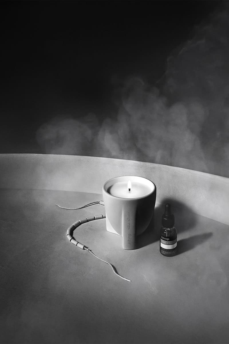 首次合作!Rick Owens x Aesop 最新聯名護膚香氛系列正式登場