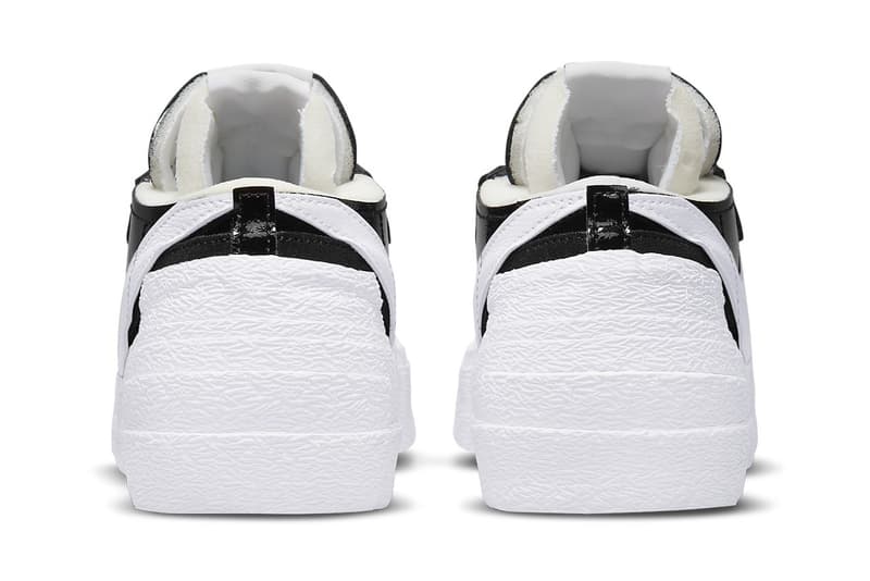 sacai x Nike Blazer Low 最新黑白漆皮配色台灣發售情報正式公開（UPDATE）