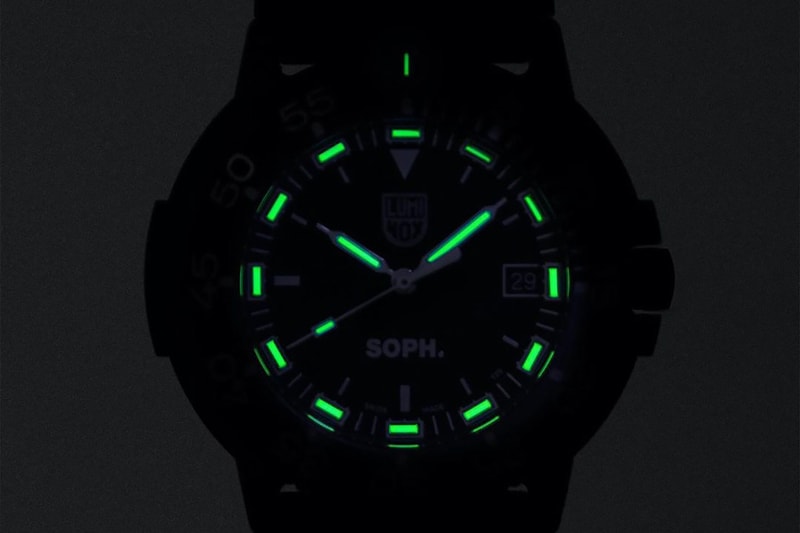 SOPHNET. 攜手 Luminox 推出全新聯名錶款