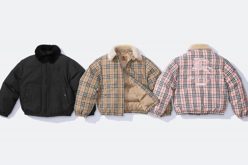 Supreme x Burberry 2022 春季聯名系列正式登場