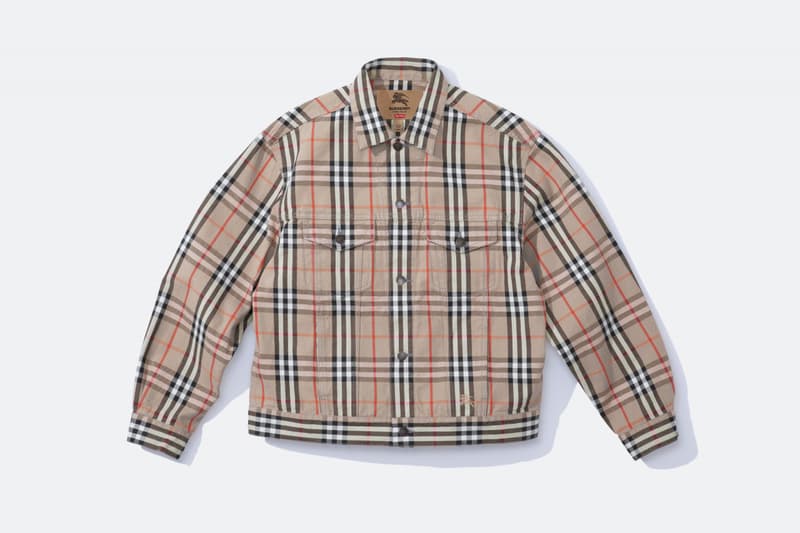 Supreme x Burberry 2022 春季聯名系列正式登場