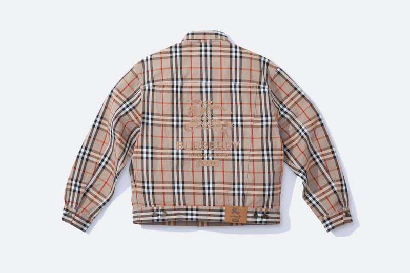 Supreme x Burberry 2022 春季聯名系列正式登場