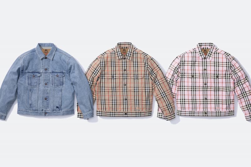 Supreme x Burberry 2022 春季聯名系列正式登場