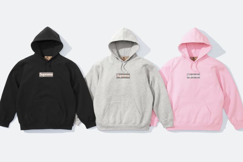 Supreme x Burberry 2022 春季聯名系列正式登場