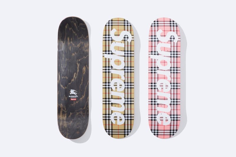 Supreme x Burberry 2022 春季聯名系列正式登場