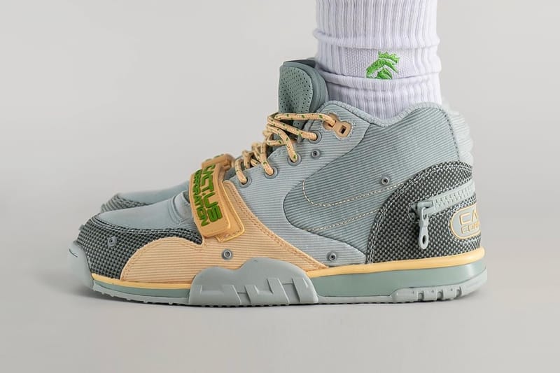 率先近賞 Travis Scott x Nike Air Trainer 1 聯乘鞋款「Grey Haze」上腳圖輯
