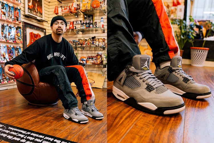 Ball Was Life 古著店創辦人 Troy Douglass 與其回憶滿載的 Air Jordan 4「Cool Grey」 | Sole Mates