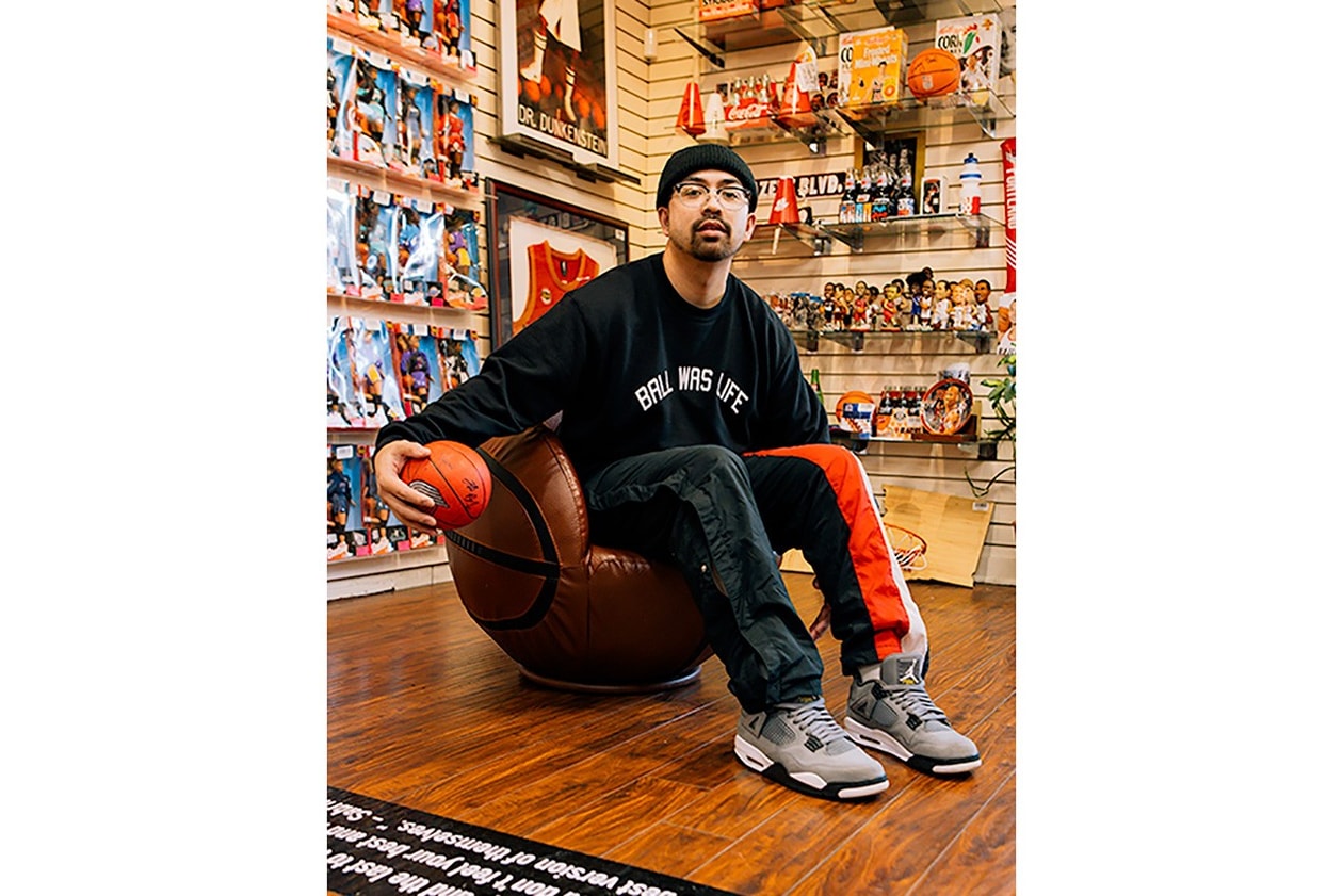 Ball Was Life 古著店創辦人 Troy Douglass 與其回憶滿載的 Air Jordan 4「Cool Grey」 | Sole Mates