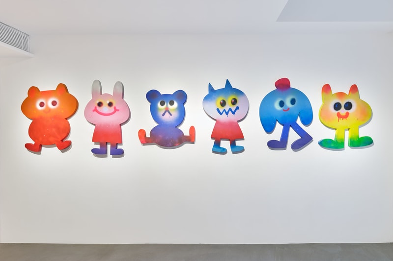 走進 Jon Burgerman 位於 WOAW Gallery 最新個展「New Friends」